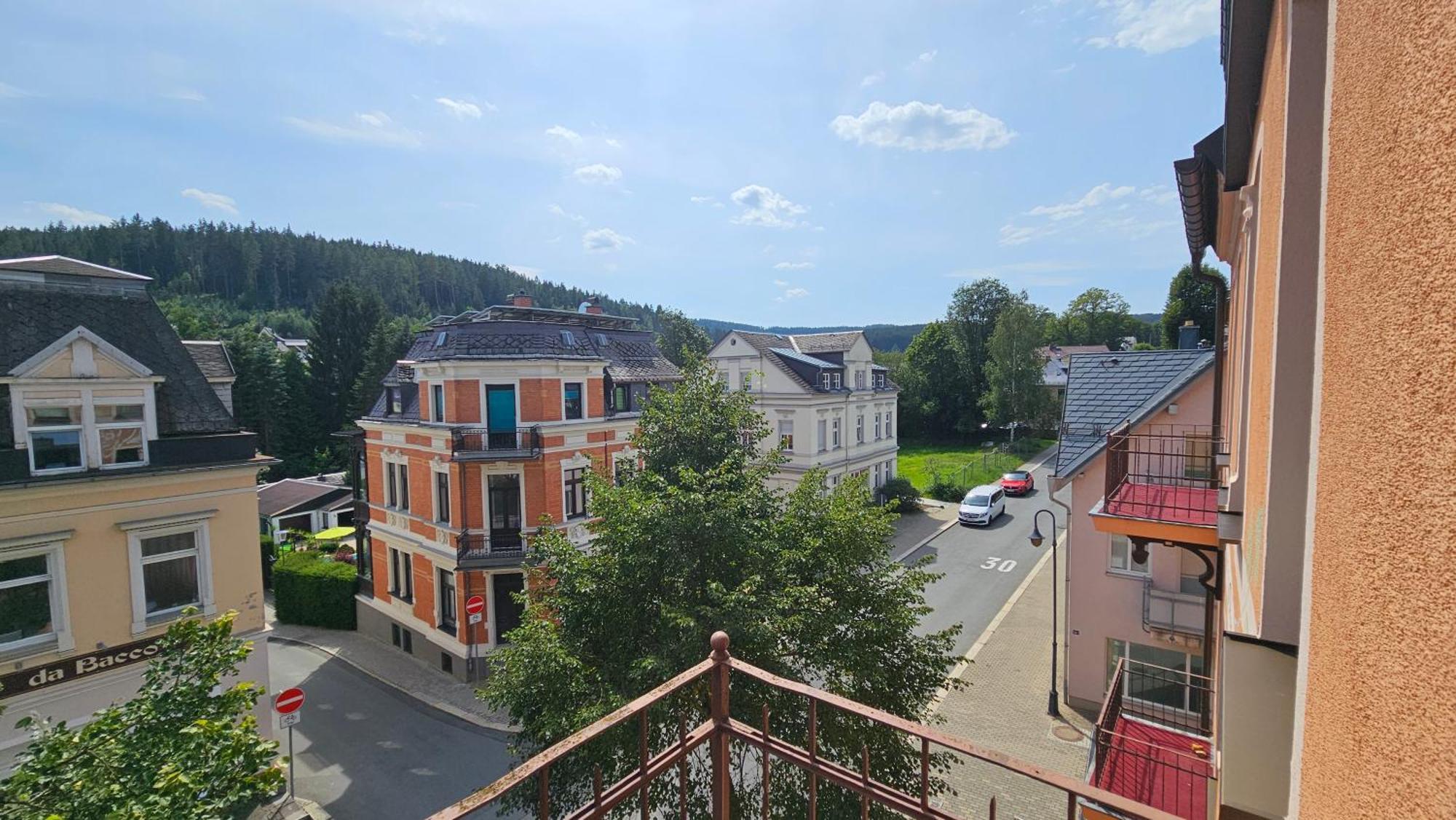 Pension Weisse Rose, Parkplatz, Fruehstueck, Wlan, Zentral باد إلستر المظهر الخارجي الصورة