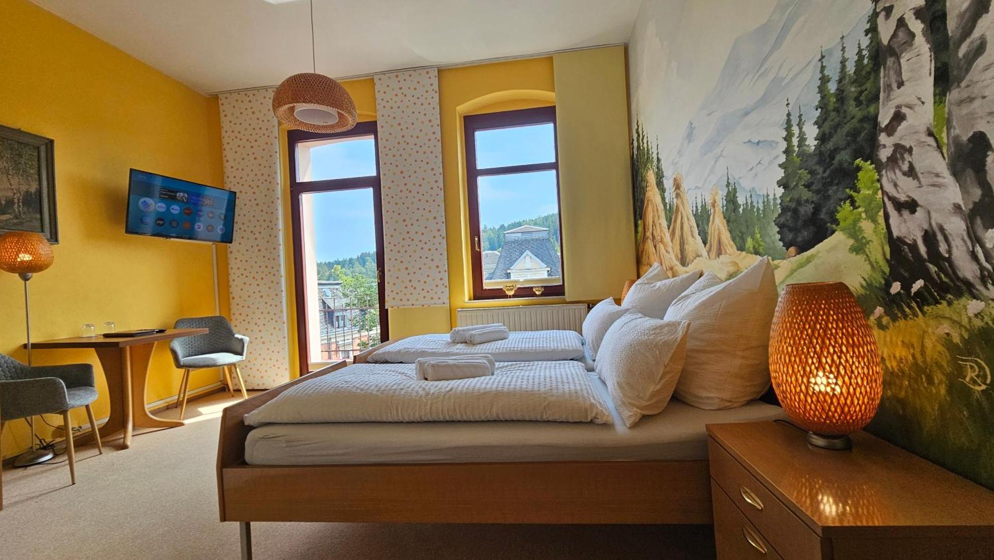 Pension Weisse Rose, Parkplatz, Fruehstueck, Wlan, Zentral باد إلستر المظهر الخارجي الصورة