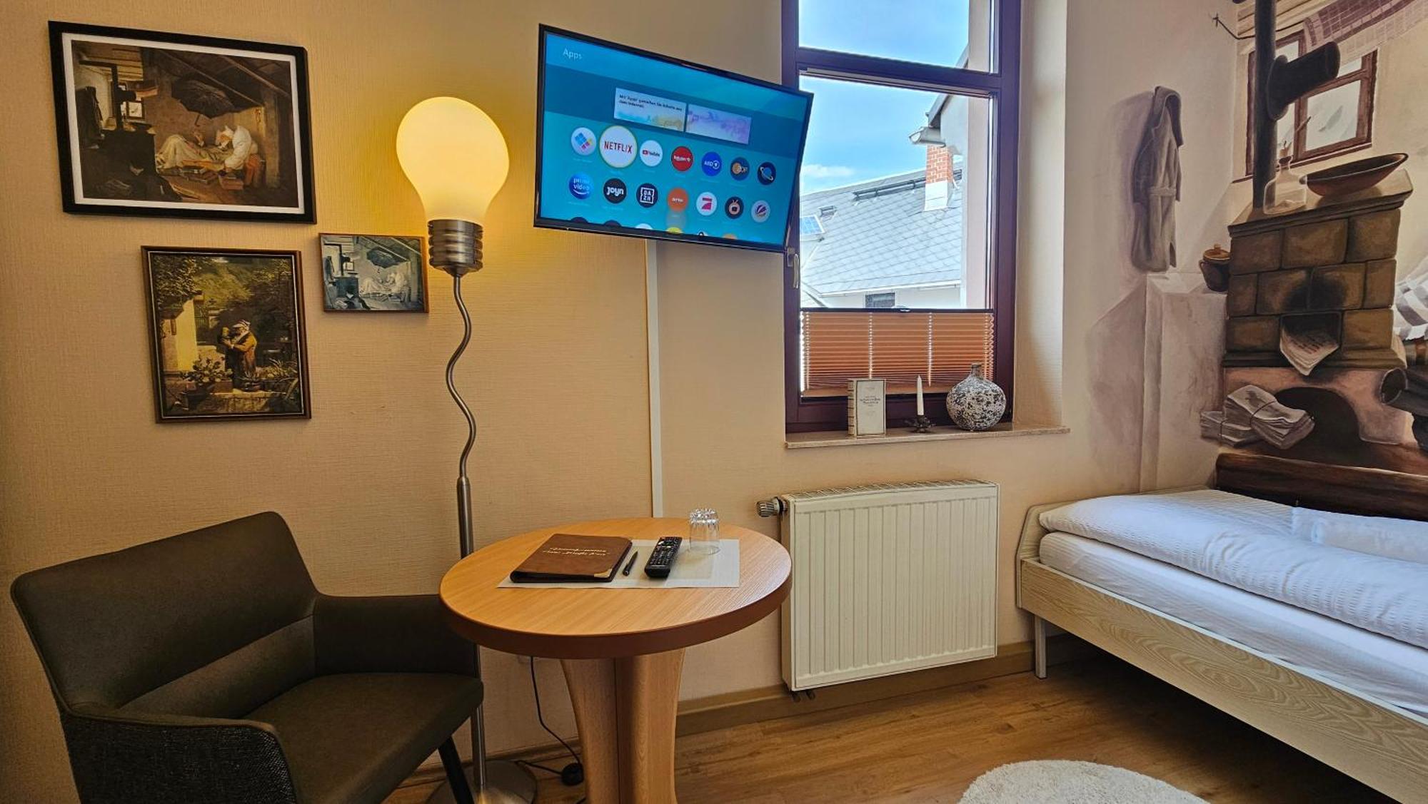 Pension Weisse Rose, Parkplatz, Fruehstueck, Wlan, Zentral باد إلستر المظهر الخارجي الصورة
