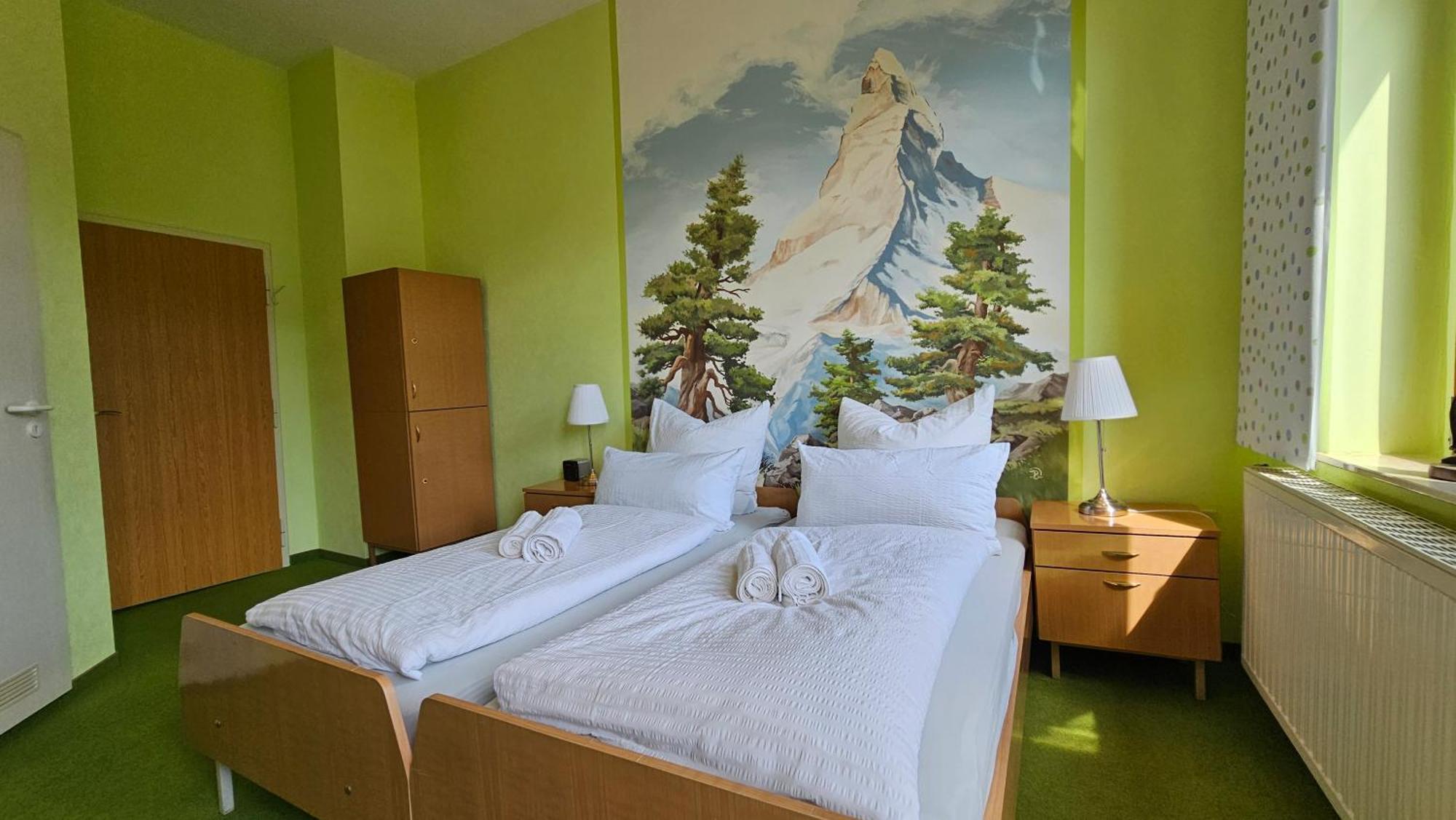 Pension Weisse Rose, Parkplatz, Fruehstueck, Wlan, Zentral باد إلستر المظهر الخارجي الصورة